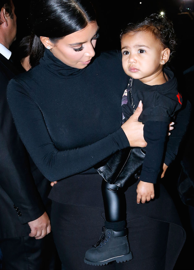 Illustration for article titled Alexander Wang Sees in Tumblrvision at Balenciaga (With North West)